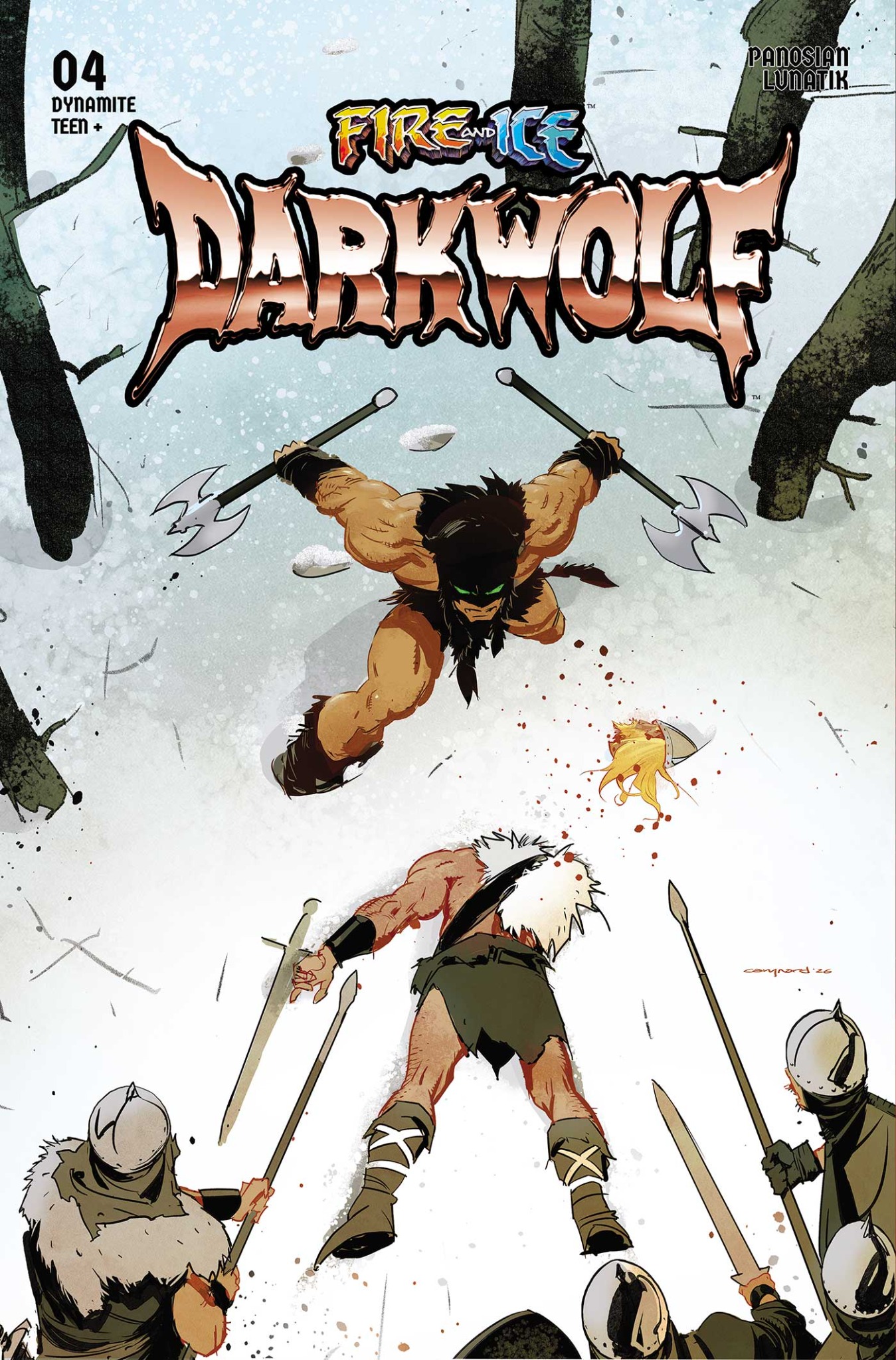 FIRE AND ICE DARKWOLF #4 CVR E CARY NORD VAR