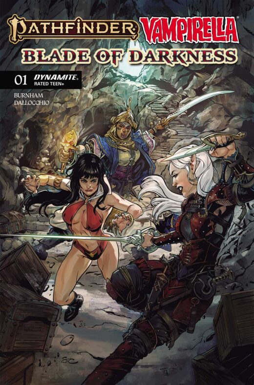PATHFINDER VAMPIRELLA BLADE OF DARKNESS #1 CVR A STEVEN CUMMINGS