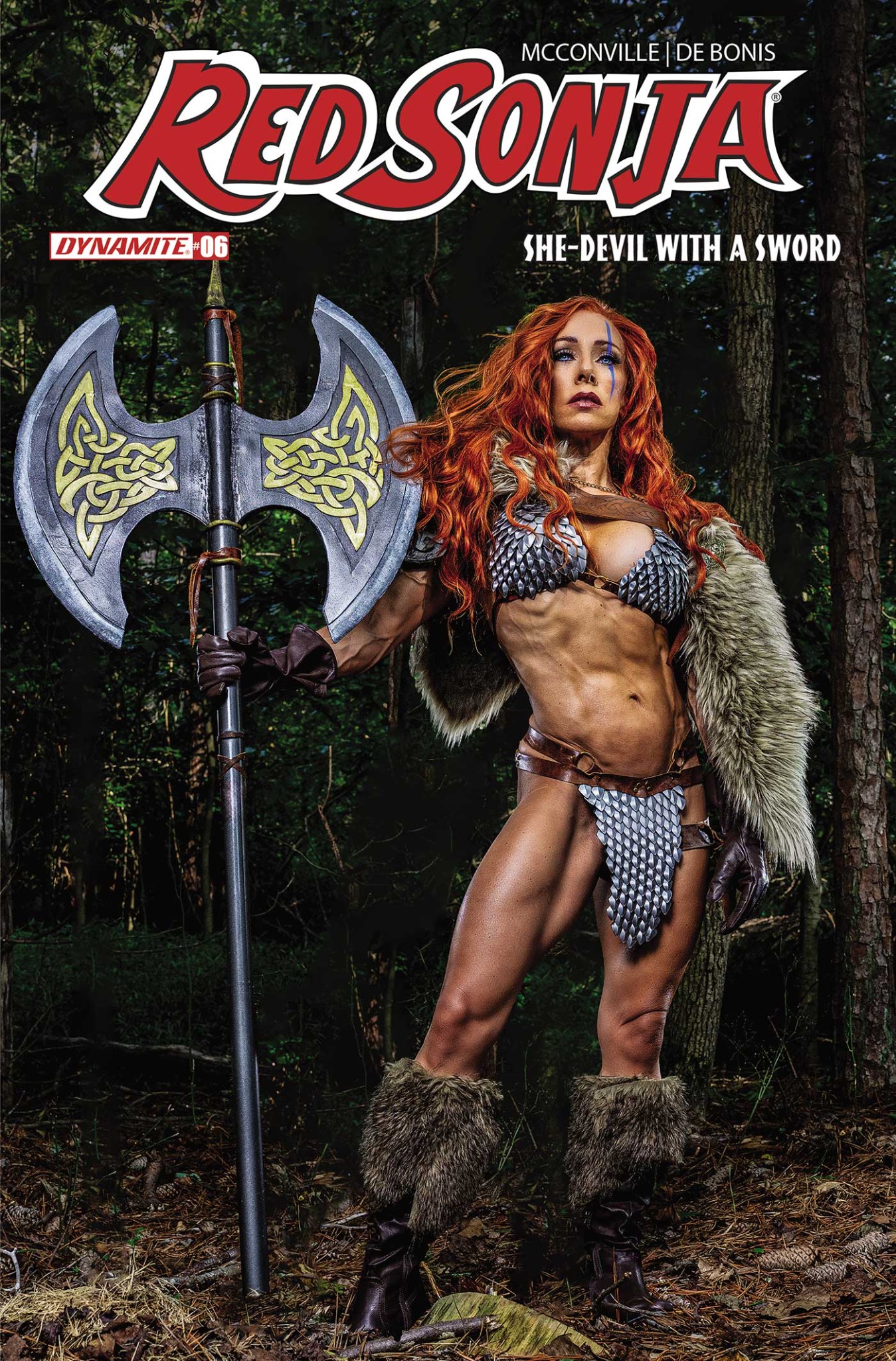 RED SONJA SHE DEVIL WITH A SWORD #6 CVR E COSPLAY VICTORIA RECCHIONE VAR