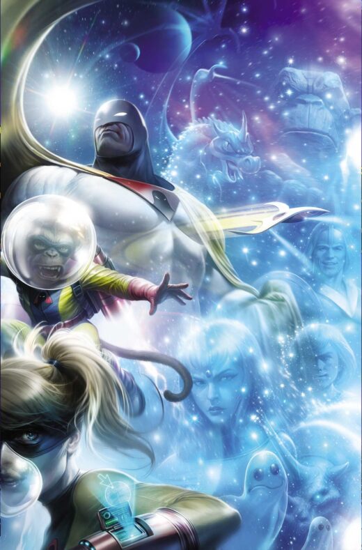 SPACE GHOST VS THE HERCULOIDS #2 CVR F FRANCESCO MATTINA METAL PREMIUM VAR
