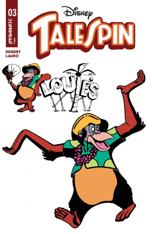 TALESPIN #3 CVR D CHARACTER DESIGN ART VAR