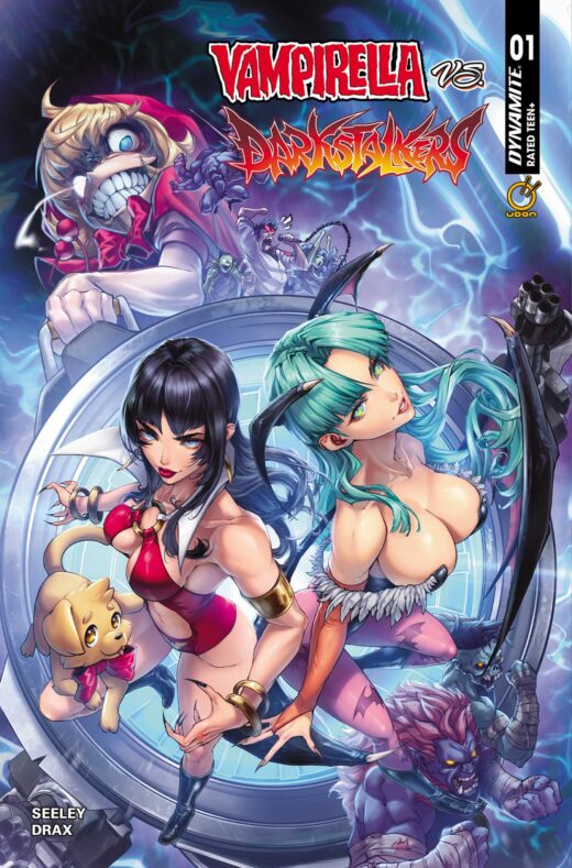 VAMPIRELLA VS DARKSTALKERS SPECIAL #1 (ONE SHOT) CVR A DRAX