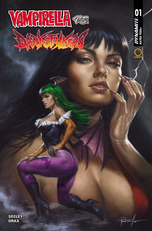 VAMPIRELLA VS DARKSTALKERS SPECIAL #1 (ONE SHOT) CVR B LUCIO PARRILLO VAR