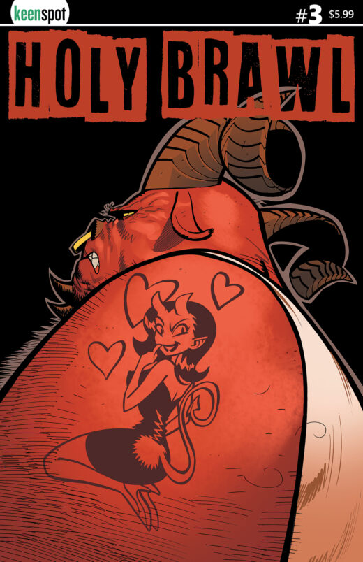 HOLY BRAWL #3 (OF 5) CVR A ATHILA FABBIO