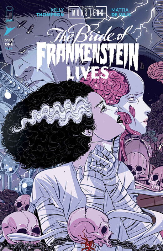 UNIVERSAL MONSTERS BRIDE OF FRANKENSTEIN LIVES #1 (OF 4) CVR D LUANA VECCHIO CONNECTING VAR