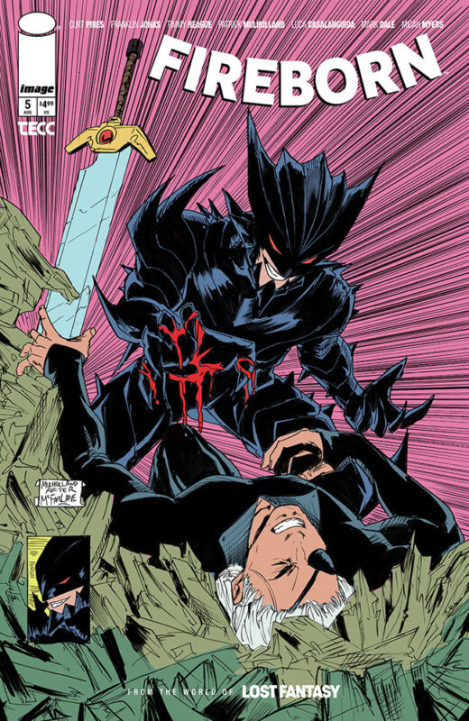 FIREBORN #5 CVR B PATRICK MULHOLLAND HOMAGE VAR