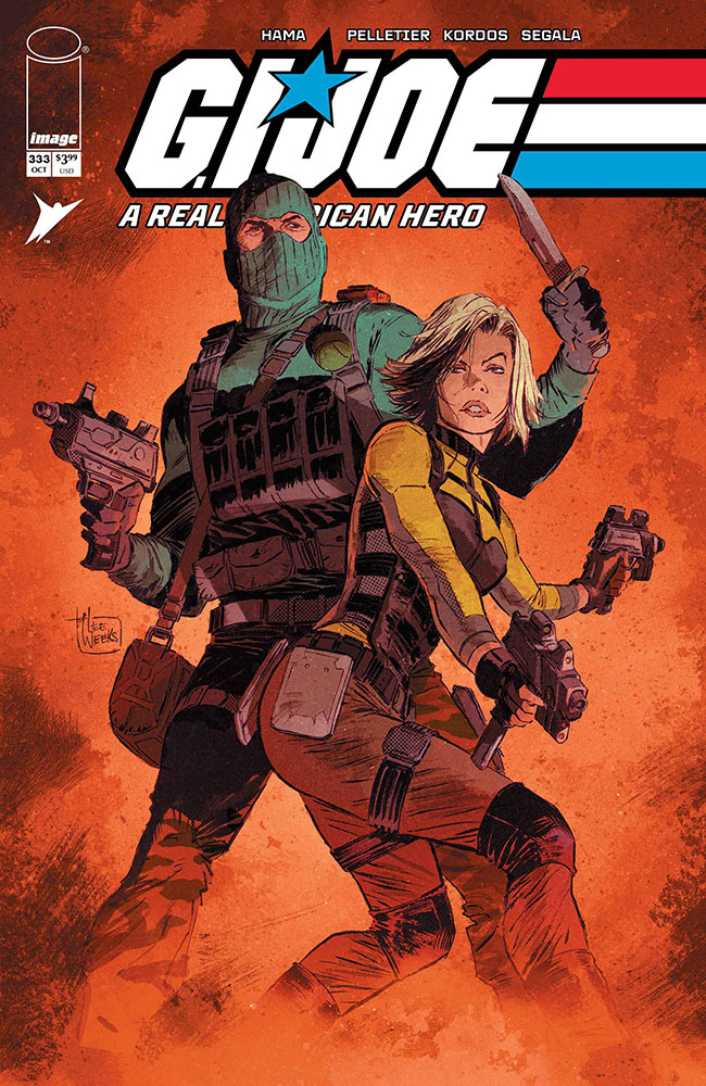 GI JOE A REAL AMERICAN HERO #333 CVR A LEE WEEKS & MIKE SPICER