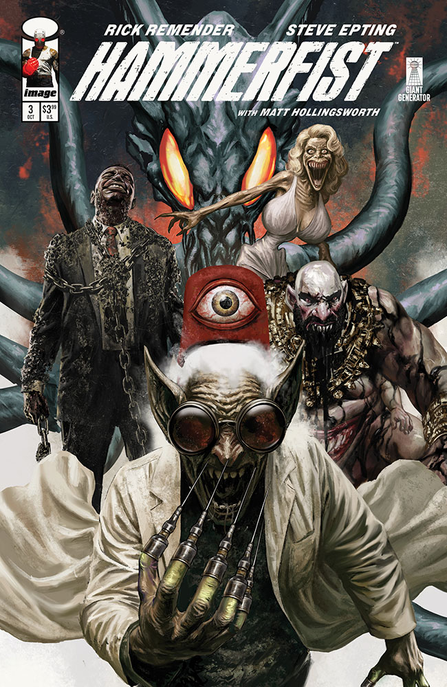 HAMMERFIST #3 CVR A STEVE EPTING (MR)