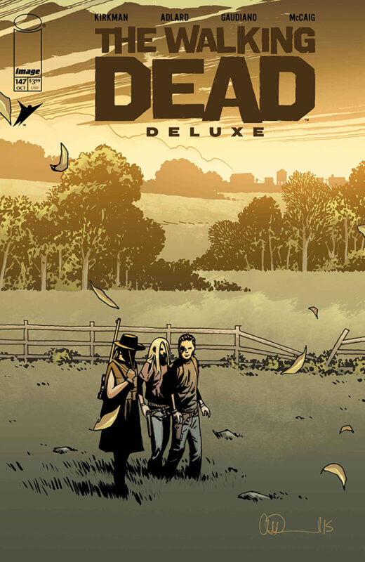 WALKING DEAD DELUXE #147 CVR B CHARLIE ADLARD & DAVE MCCAIG VAR (MR)