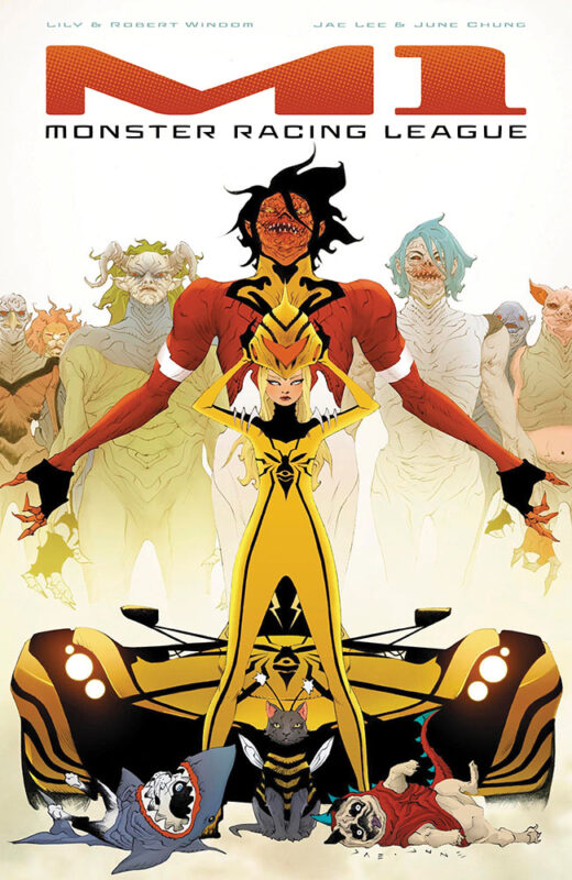 M1 MONSTER RACING LEAGUE TP VOL 01 JAE LEE CVR