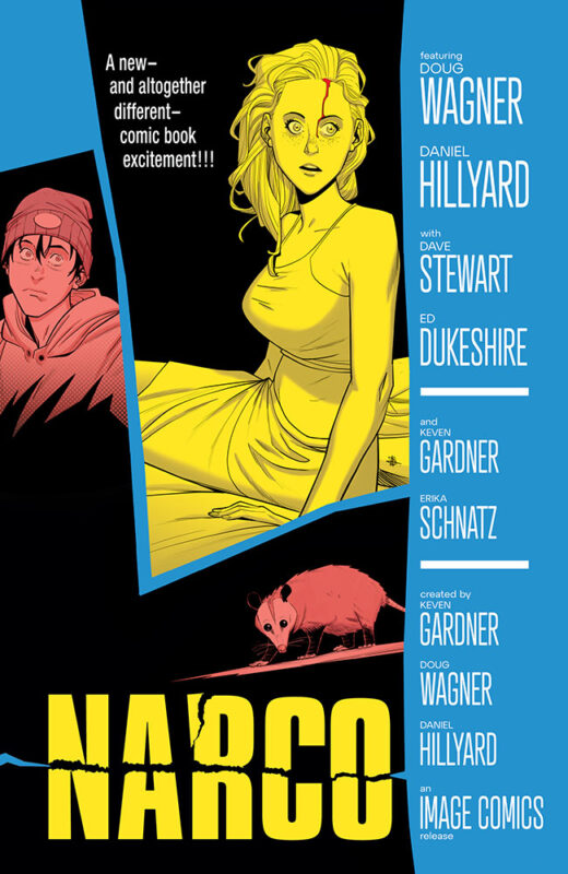 NARCO TP DIRECT MARKET EXCLUSIVE DANIEL HILLYARD POSSUM CVR (MR)