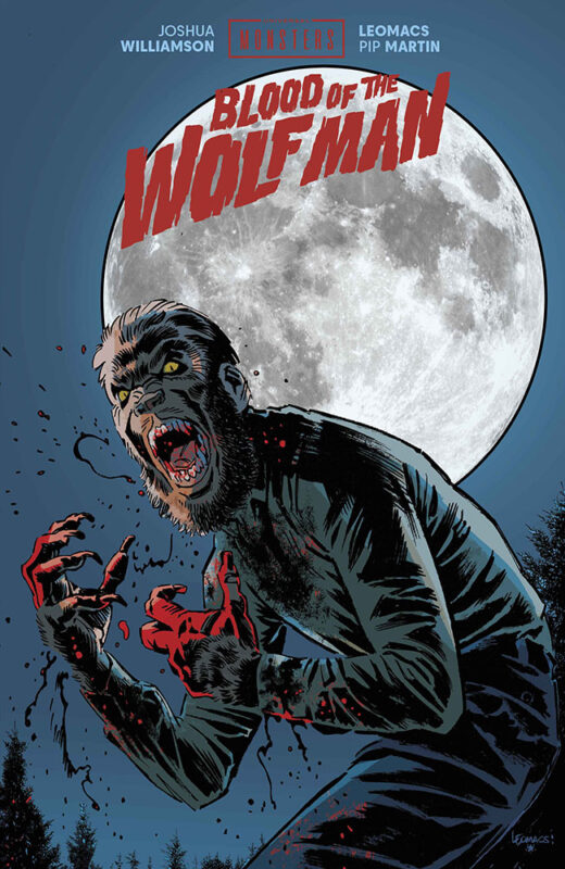 UNIVERSAL MONSTERS BLOOD OF THE WOLF MAN HC LEOMACS CVR (MR)