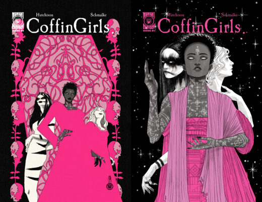 COFFIN GIRLS #1 (OF 5) CVR A MEGAN HUTCHISON JOSEPH SCHMALKE