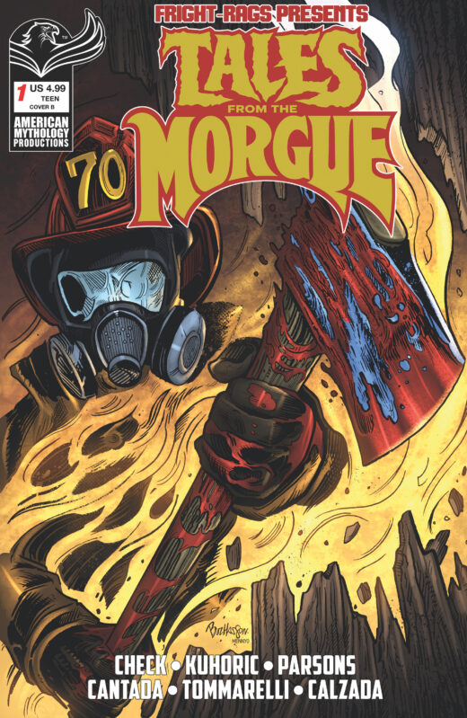 FRIGHT RAGS PRESENTS TALES FROM THE MORGUE #1 (ONE SHOT) CVR B BUZ HASSON VAR