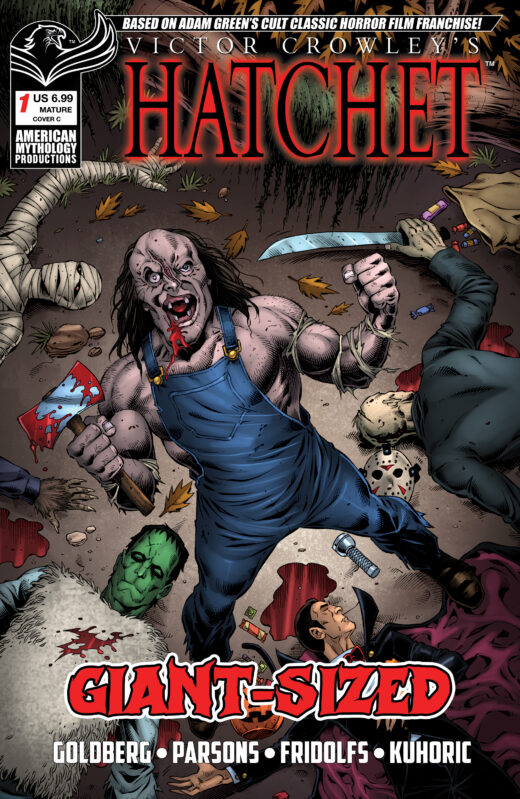 GIANT SIZED HATCHET HALLOWEEN #1 (ONE SHOT) CVR C RICHARD BONK VAR