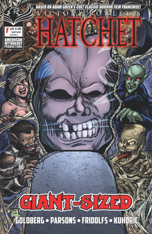 GIANT SIZED HATCHET HALLOWEEN #1 (ONE SHOT) CVR E GABRIEL MANGUM VAR