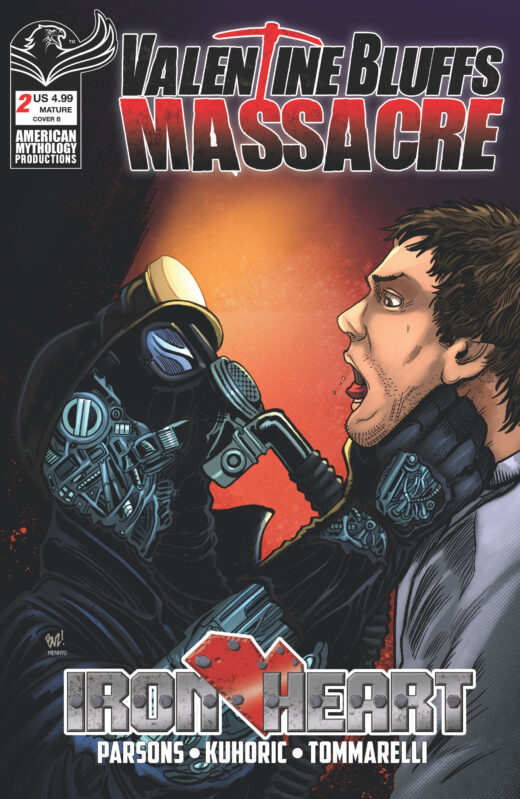 VALENTINE BLUFFS MASSACRE IRON HEART #2 (OF 2) CVR B BUZ HASSON VAR (MR)