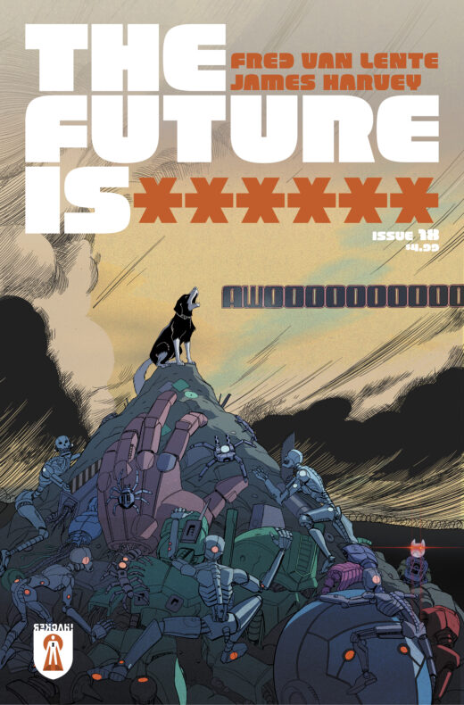FUTURE IS ****** #18 CVR A JAMES HARVEY (MR)