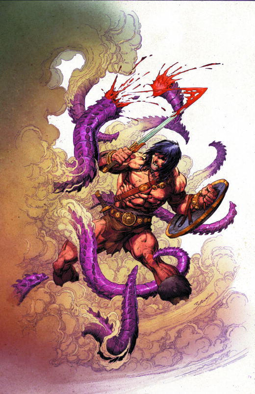 CONAN THE BARBARIAN #36 CVR D MARK BAGLEY VIRGIN CARDSTOCK VAR (MR)