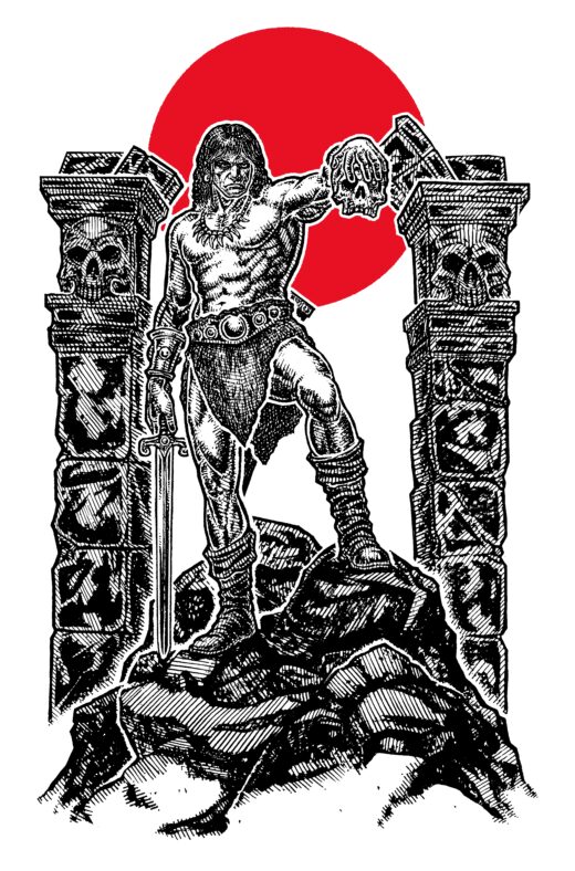 CONAN THE BARBARIAN TIDES OF THE TYRANT KING #2 (OF 4) CVR F MICAH ULRICH VIRGIN FOIL VAR (MR)