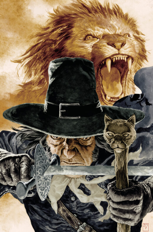 SOLOMON KANE THE LION ERRANT #1 SDCC EXCLUSIVE JH WILLIAMS III VIRGIN FOIL VAR (MR)