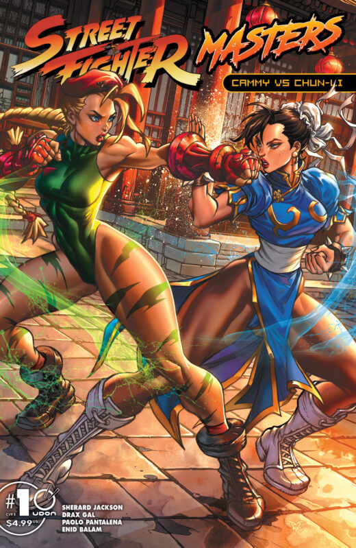 STREET FIGHTER MASTERS CAMMY VS CHUN LI #1 (ONE SHOT) CVR B PAOLO PANTALENA VAR