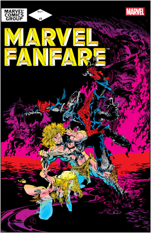 MARVEL FANFARE #2 FACSIMILE EDITION