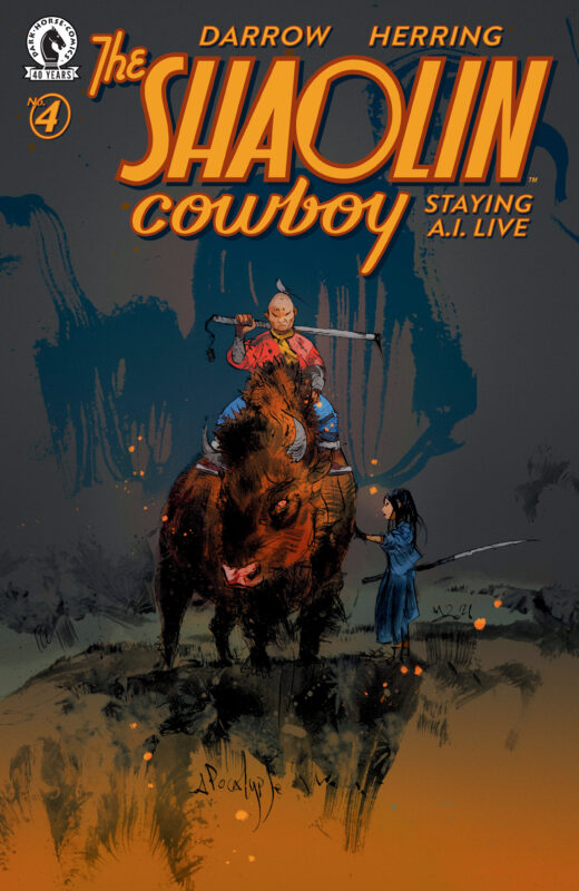 Shaolin Cowboy: Staying A.I.Live #4 (CVR C) (Nicolas Nemiri)