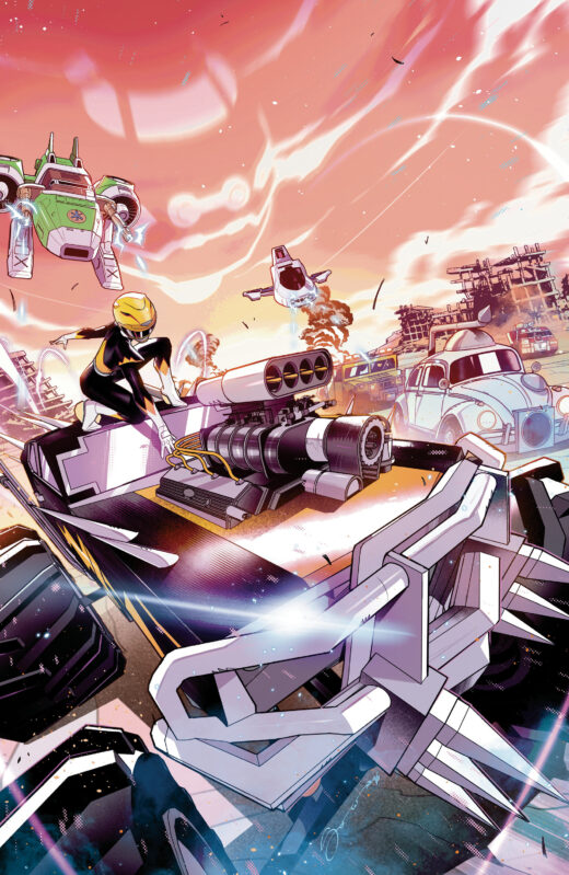Power Rangers Unlimited #4 D Foil Variant (Full Art, Foil, Sorressa)