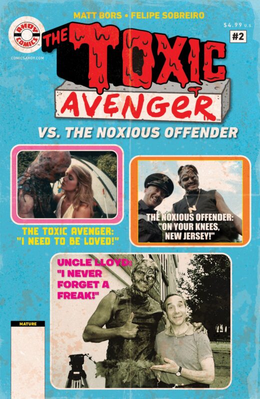 TOXIC AVENGER VS THE NOXIOUS OFFENDER #2 (OF 5) CVR C 5 COPY TROMA PHOTO UNLOCK VAR (MR)