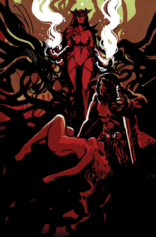 CIMMERIAN A WITCH SHALL BE BORN #1 (OF 3) CVR E INC 1:25 STEPHANNE PERGER LAYOUT VIRGIN VAR (MR)