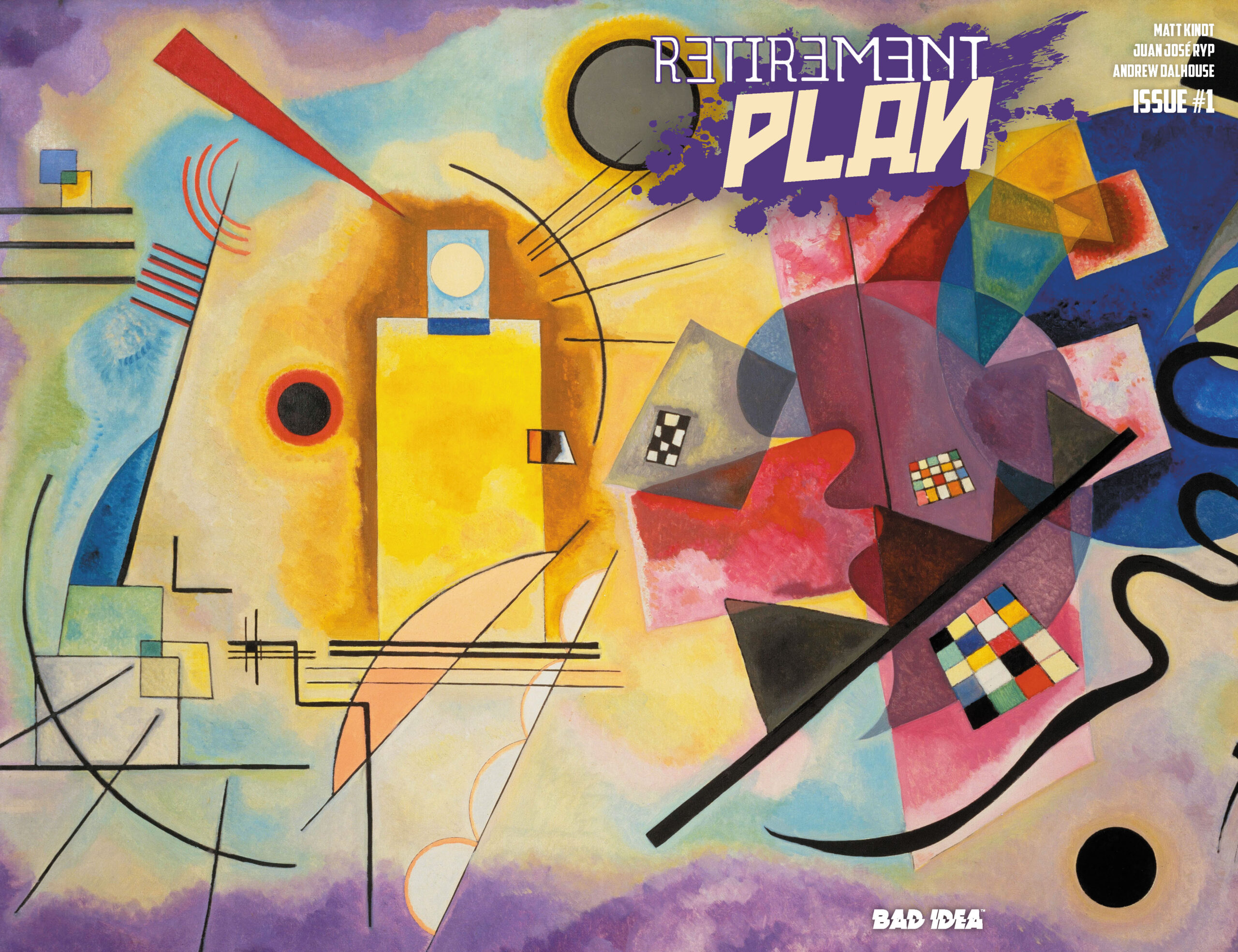 RETIREMENT PLAN #1 (ONE SHOT) CVR B WASSILY KANDINSKY OLD MASTERS VAR