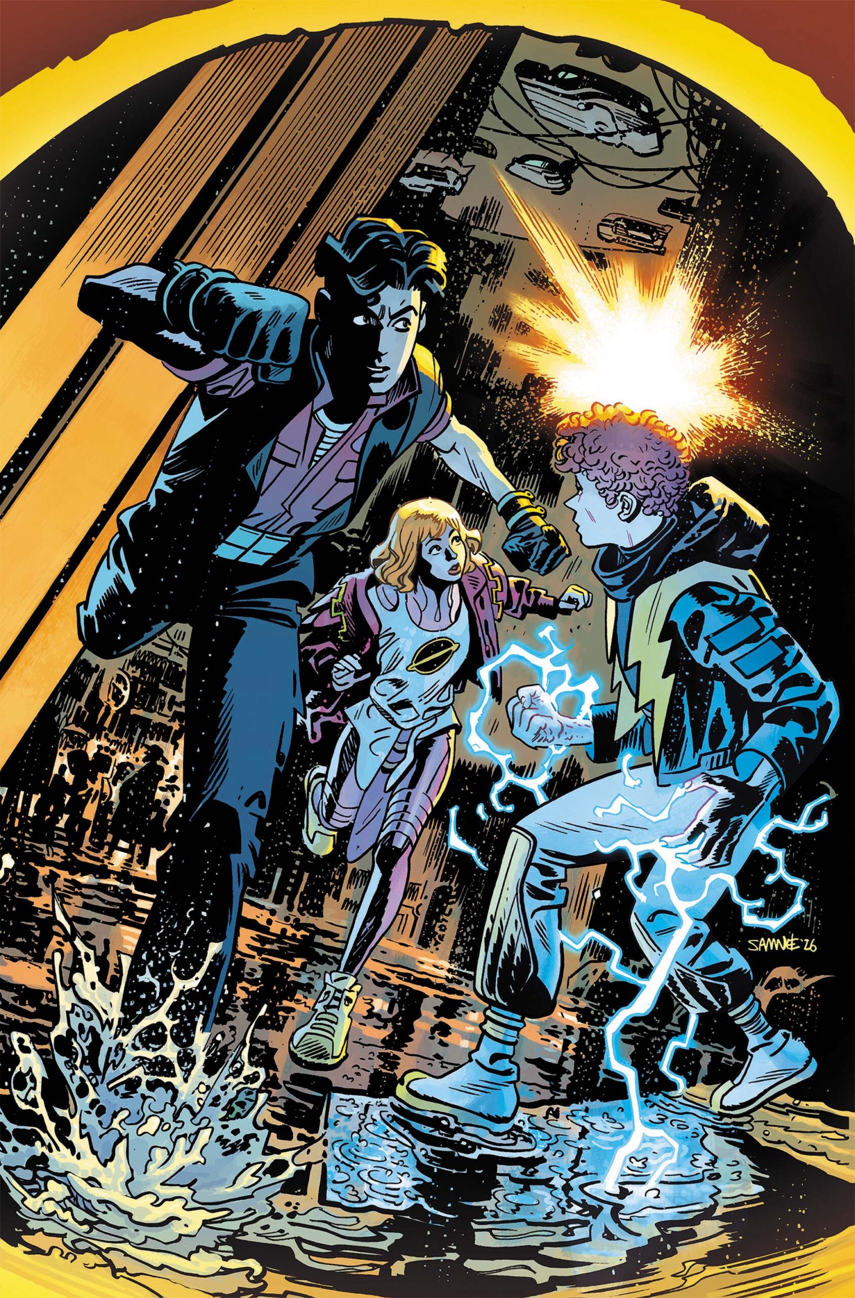 LEGION OF SUPER-HEROES #3 CVR B CHRIS SAMNEE CARD STOCK VAR