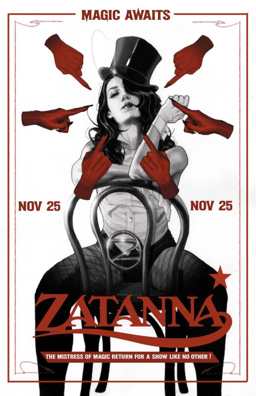 ZATANNA (2026) #8 CVR B JOSHUA SWAY SWABY CARD STOCK VAR