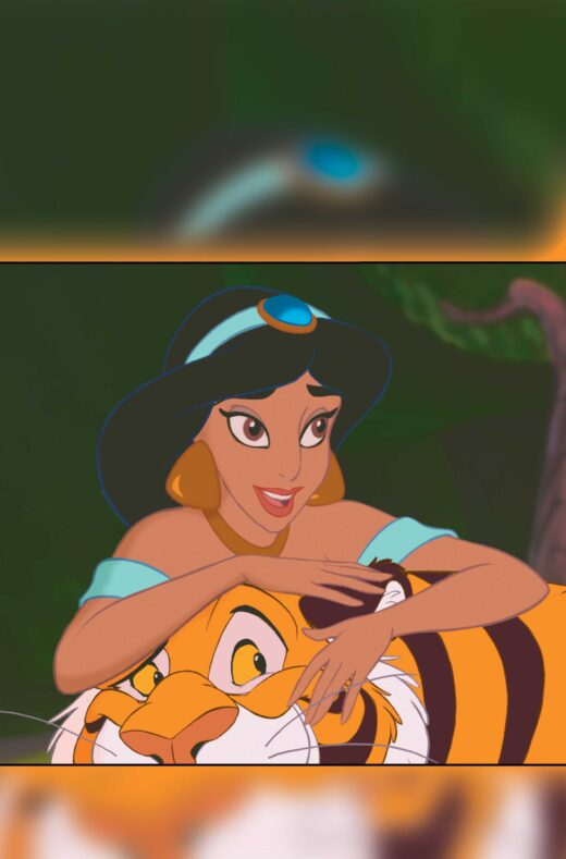 ALADDIN #5 CVR F INC 1:10 ANIMATION ART VIRGIN VAR