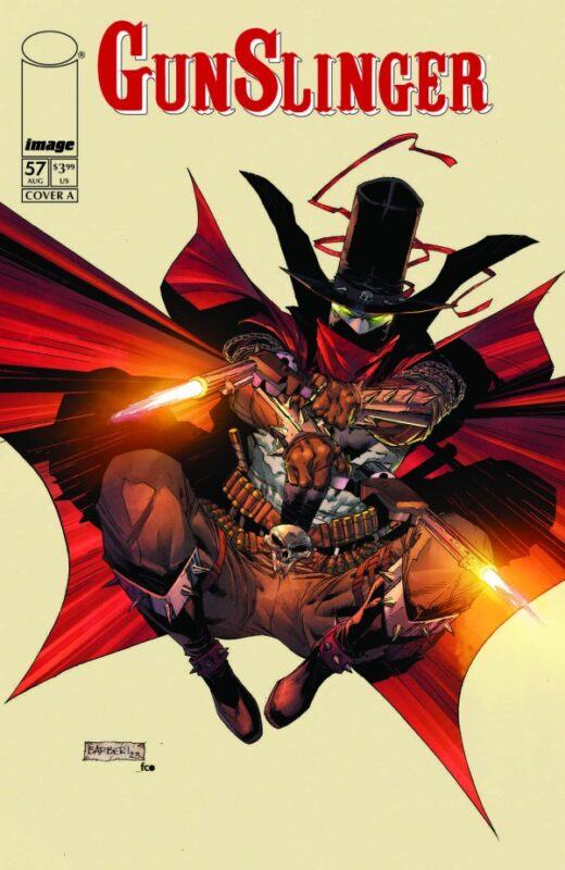 DF GUNSLINGER SPAWN #57 SIGNED BY ERICA SCHULTZ