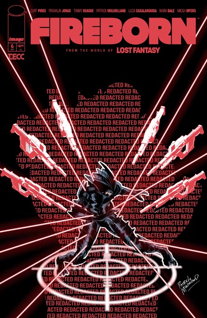 FIREBORN #6 CVR C PATRICK MULHOLLAND VILLAIN VAR