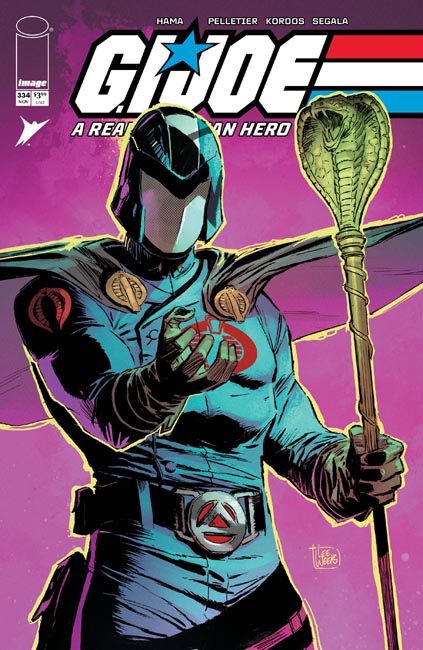 GI JOE A REAL AMERICAN HERO #334 CVR A LEE WEEKS & MIKE SPICER