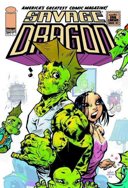 SAVAGE DRAGON #284 CVR C ADAM ARCHER VAR (MR)