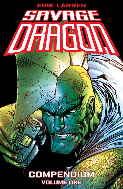 SAVAGE DRAGON COMPENDIUM TP VOL 01 ERIK LARSEN CVR (MR)
