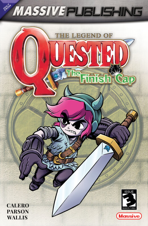 QUESTED #3 (OF 3) CVR C TREVOR RICHARDSON VIDEO GAME HOMAGE VAR