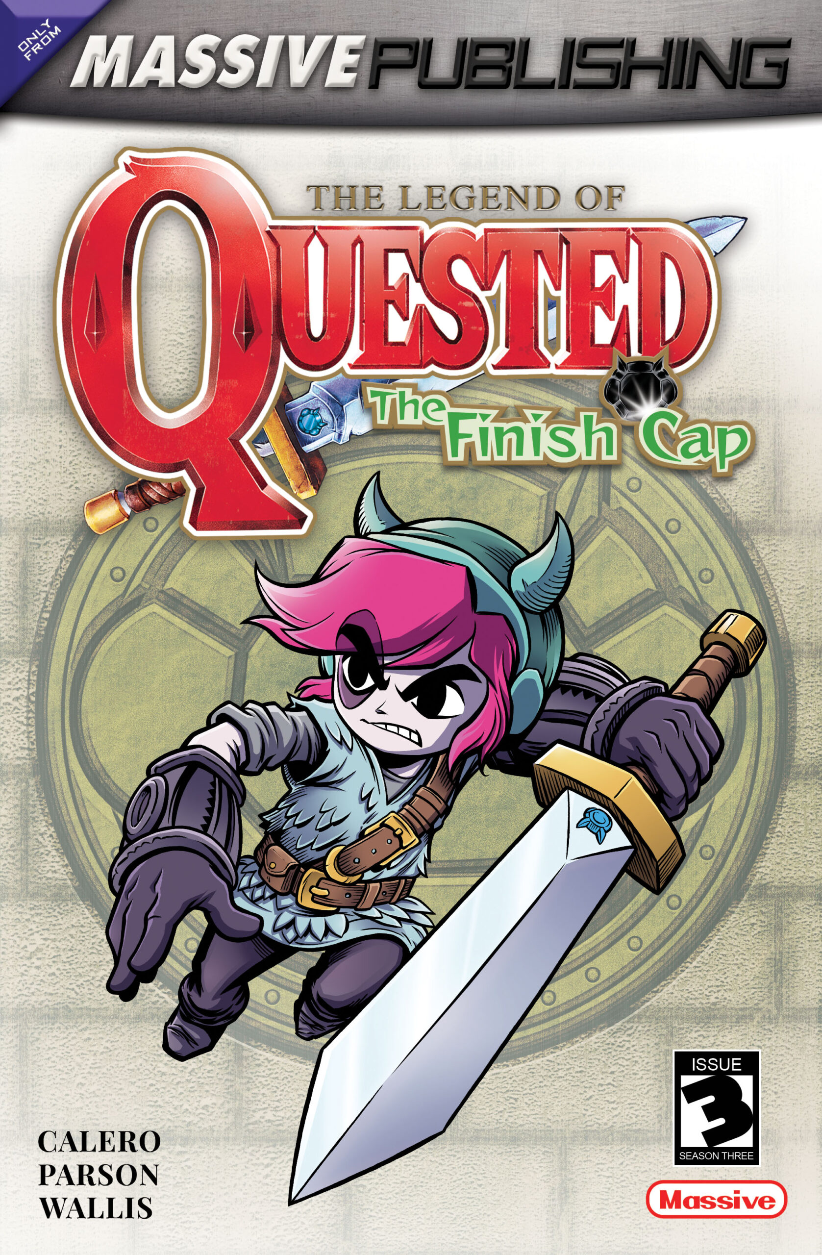 QUESTED #3 (OF 3) CVR C TREVOR RICHARDSON VIDEO GAME HOMAGE VAR