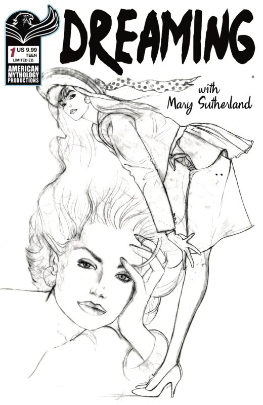 DREAMING WITH MARY SUTHERLAND #1 (ONE SHOT) CVR C BILLY TUCCI B&W LIMITED EDITION VAR