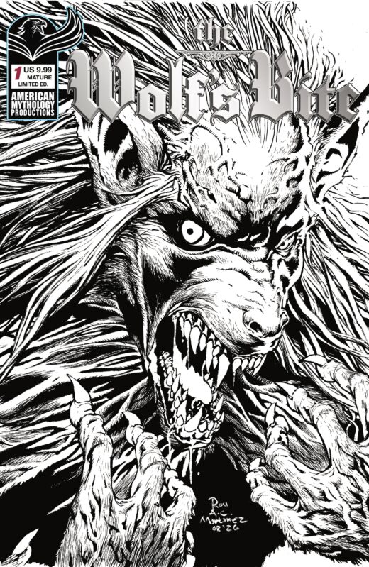WOLFS BITE #1 (ONE SHOT) CVR C ROY ALLAN MARTINEZ B&W LIMITED EDITION VAR (MR)