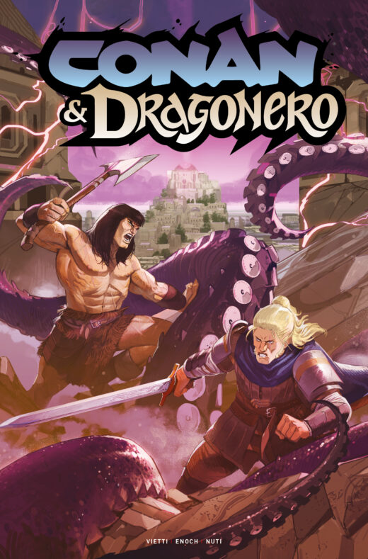 CONAN & DRAGONERO #7 (OF 7) CVR C LORENZO NUTI FOIL VAR (MR)
