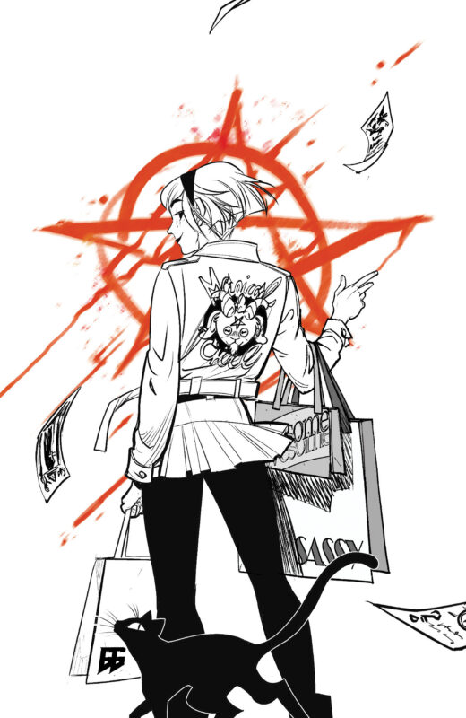 Sabrina the Teenage Witch #2 Cover G Eleonora Carlini B&W 1:100 Var