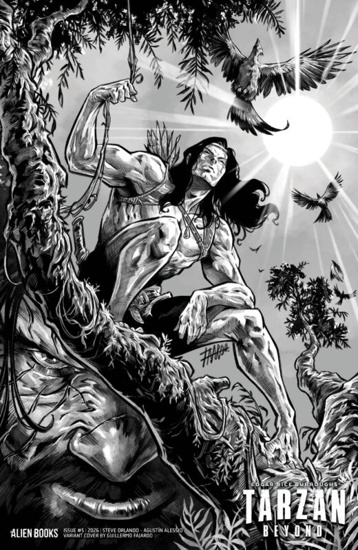 Tarzan Beyond #5 Variant D (Fajardo B&W)