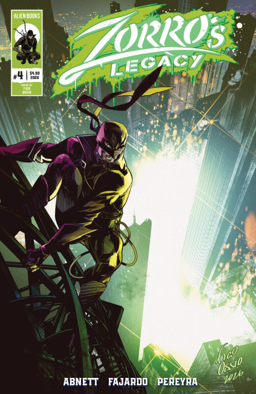 Zorro's Legacy #4 Variant B (Ossio)