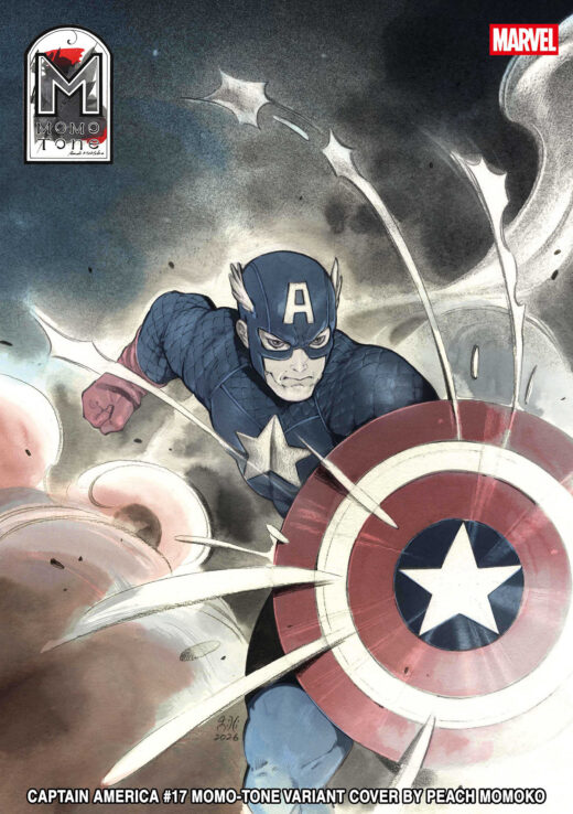 CAPTAIN AMERICA #17 PEACH MOMOKO MOMO-TONE VARIANT