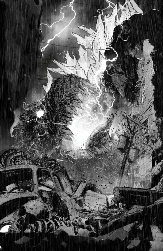 The Horror of Godzilla [Kai-Sei Era] #4 Variant RI (10) (Jones B&W Full Art)